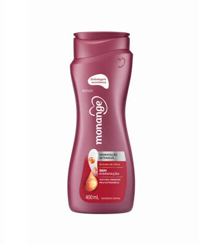 Hidratante Monange Extrato de Oliva Hidratação Intensiva com Ação Desodorante